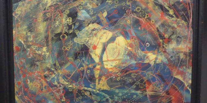 Foto: "Gestörter Kreislauf", 1984 Werner Schubert-Deister © Galerie Grahn, Tabarz "Gestörter Kreislauf", 1984 Werner Schubert-Deister