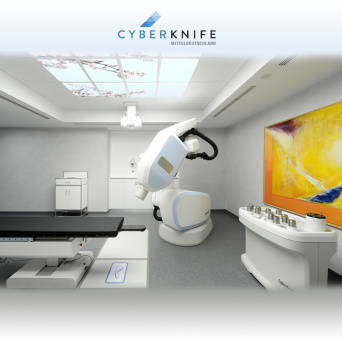 Foto: Cyberknife © HELIOS Kliniken GmbH Cyberknife