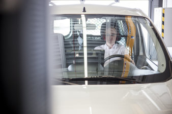 Foto: Mobilitätsstile © Jens Hauspurg Mensch im Auto
